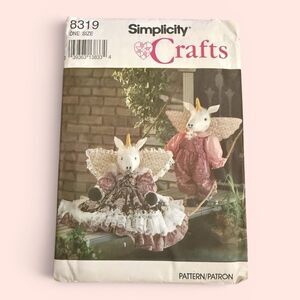 Simplicity Crafts 8319 Unicorn Doll Sewing Pattern Boy & Girl Outfits One Size